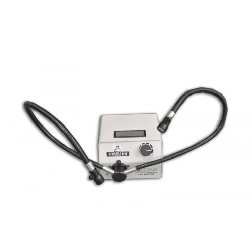Meiji Techno FQ151 - Dual Arm Fiber Halogen Illumination System, 115V, 24 inch Arm Length 2 Meiji Techno FQ151 - Dual Arm Fiber Halogen Illumination System, 115V, 24 inch Arm Length - Image 2