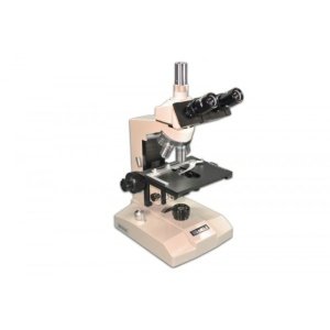 Meiji Techno ML2500L - LED Trinocular Brightfield Biological Microscope (Left-Hand Controls)