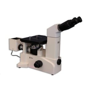 Meiji Techno IM7520 - Inverted Binocular Brightfield/Darkfield Metallurgical Microscope with Halogen (12V, 50W)