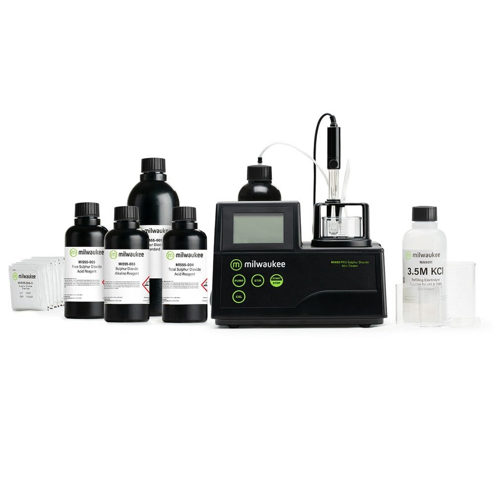 Milwaukee MI455US - PRO Mini Titrator for Sulfur Dioxide in Wine 5 Milwaukee MI455US - PRO Mini Titrator for Sulfur Dioxide in Wine - Image 5