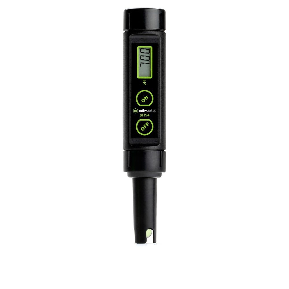 Milwaukee pH54 - Waterproof pH Tester w/Replaceable Probe, 0.0-14.0 pH Range, 0.01 pH Resolution 3 Milwaukee pH54 - Waterproof pH Tester w/Replaceable Probe, 0.0-14.0 pH Range, 0.01 pH Resolution - Image 3