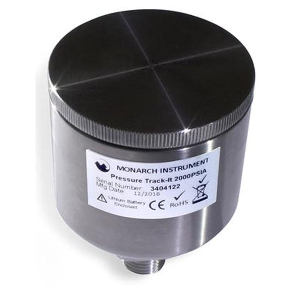 Monarch 5396-0356-CAL Pressure Track-It, 0-5800 PSIG Sealed Pressure/Temp Logger 2 Monarch 5396-0356-CAL Pressure Track-It, 0-5800 PSIG Sealed Pressure/Temp Logger - Image 2
