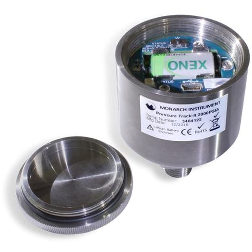 Monarch 5396-0356-CAL Pressure Track-It, 0-5800 PSIG Sealed Pressure/Temp Logger 3 Monarch 5396-0356-CAL Pressure Track-It, 0-5800 PSIG Sealed Pressure/Temp Logger - Image 3