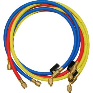 NAVAC NH5SC - 1/4" Low-Loss Charging Hoses, 5 Ft Long