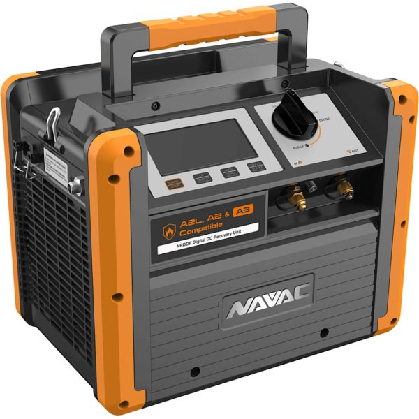 NAVAC NRDDF - Recovery Unit for Flammable Refrigerants (A2L, A2 and A3 Compatible)