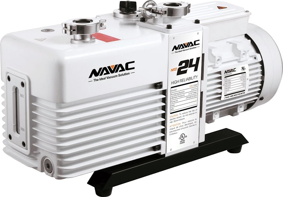 NAVAC NRD24M - Industrial Vacuum Pump, 18 CFM, 3 Micron 1 NAVAC NRD24M - Industrial Vacuum Pump, 18 CFM, 3 Micron