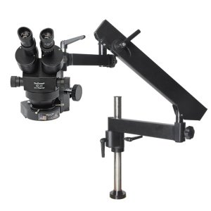 OC White TKSZ-FA-A - ProZoom 4.5 Microscope, Flexible Arm Mount, Halogen Fiber Optic Light Source