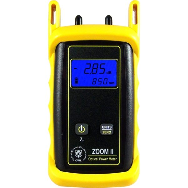 OWL ZO2SV Silicon ZOOM 2 optical power meter w/integrated VFL