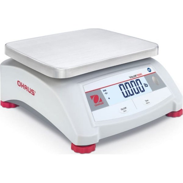 Ohaus V12P10T AM - Reliable Food-Safe Compact Scale for Dry Environments (Max: 20 lb. / 10 kg)