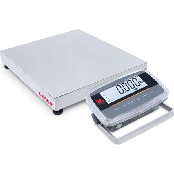 Ohaus i-D61PW50WQL5 - Defender 6000 Series Extreme Wash Down Bench Scale - 100lb Capacity, 18" x 18"
