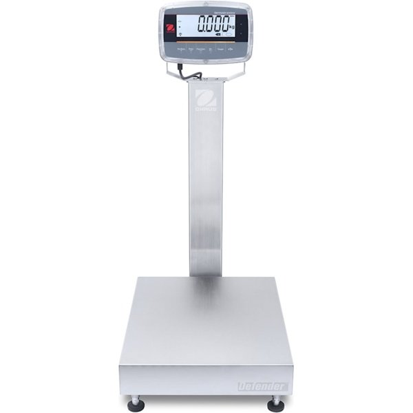 Ohaus i-D61PW50K1L7 - Defender 6000 Series Extreme Wash Down Bench Scale - 100lb Capacity, 19.7" x 15.7"