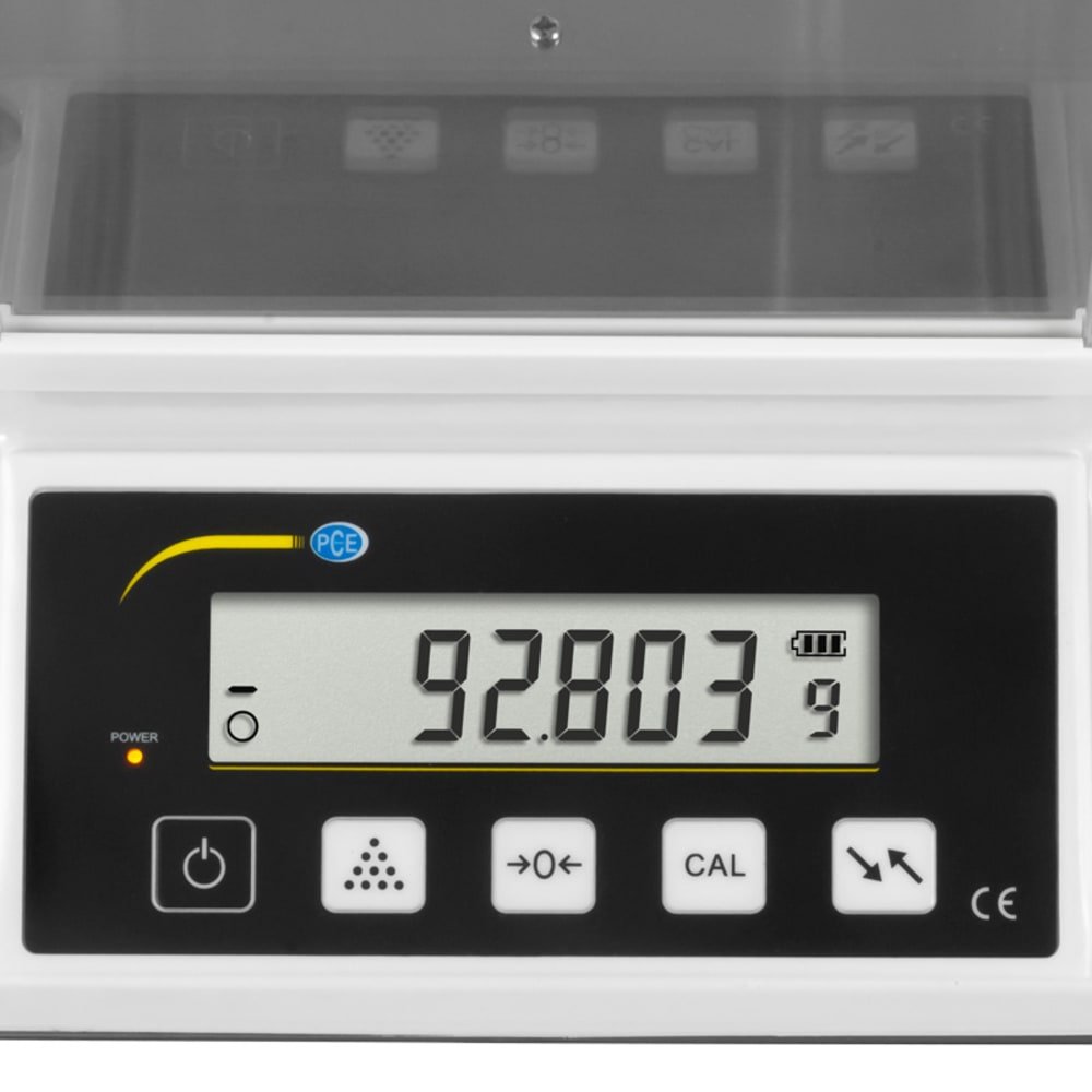 PCE Instruments PCE-BSK 310 - Laboratory Balance with Counting Function (310 g) 2 PCE Instruments PCE-BSK 310 - Laboratory Balance with Counting Function (310 g) - Image 2