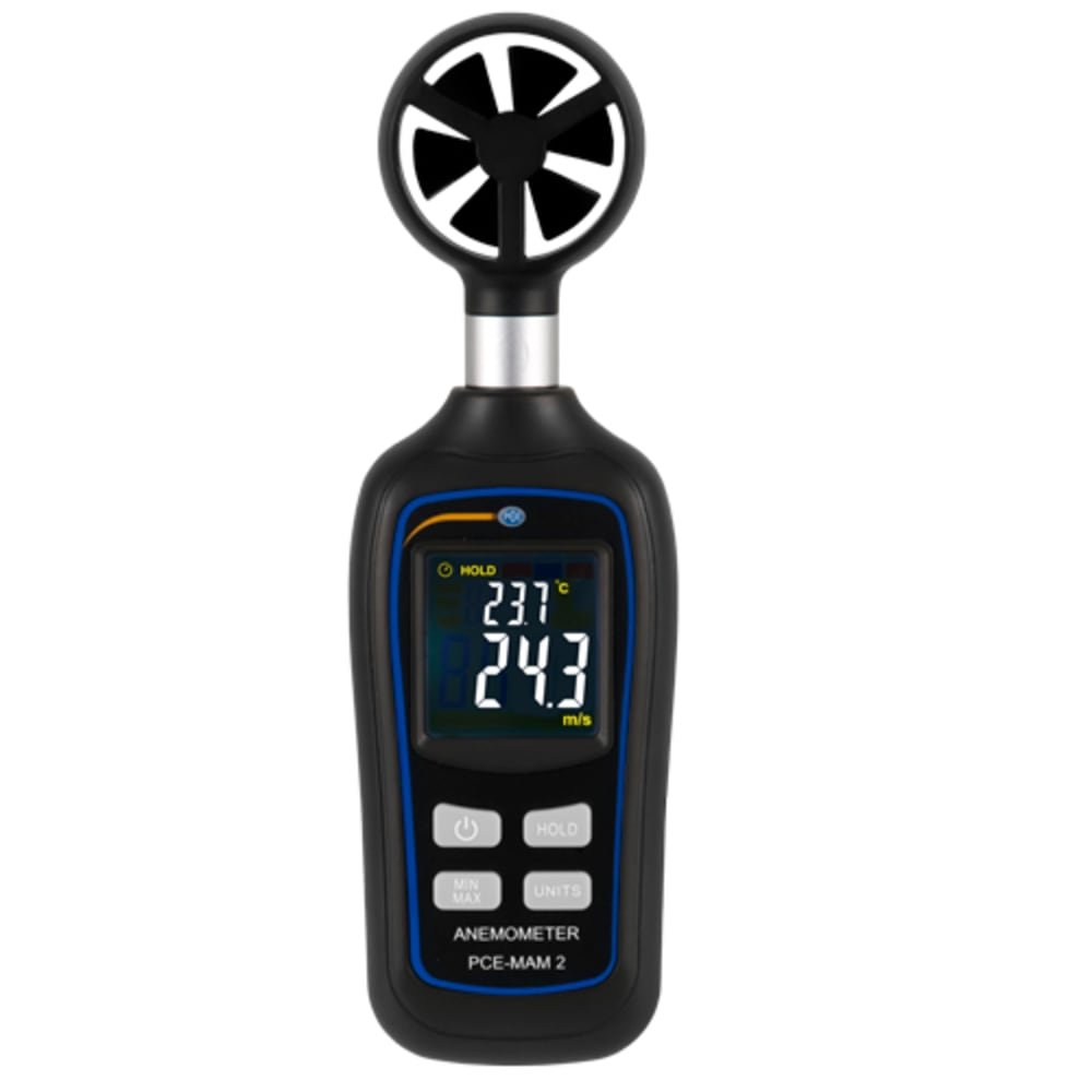 PCE Instruments PCE-MAM 2 - Handheld Anemometer with Temperature 2 PCE Instruments PCE-MAM 2 - Handheld Anemometer with Temperature - Image 2