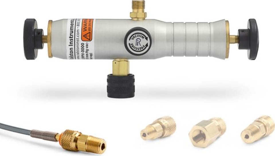 PIE 020-0226 DPPV 0-100 PSI/8.6 bar Pressure, 23"/584 mm Hg Vacuum Hand Pump 1 PIE 020-0226 DPPV 0-100 PSI/8.6 bar Pressure, 23"/584 mm Hg Vacuum Hand Pump