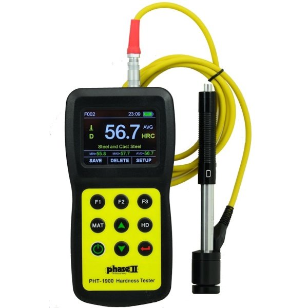 Phase II+ PHT-1900 - Portable Hardness Tester with Color Display-Multi-Function