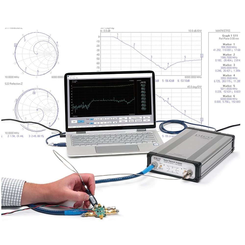 Pico VNA 106 - 6 GHz Vector Network Analyzer 4 Pico VNA 106 - 6 GHz Vector Network Analyzer - Image 4