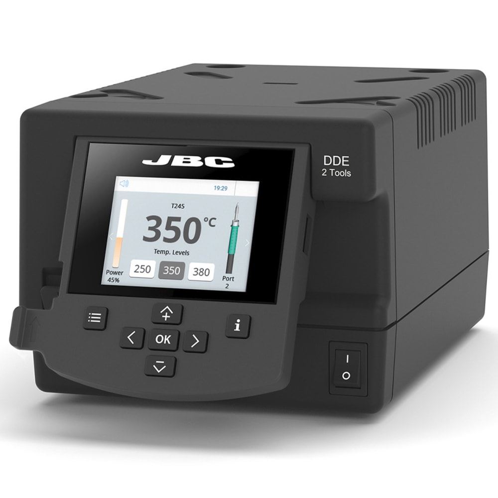 JBC RMSE-2QJ Rework System, 230 V, DDE 2-Tool Control Unit, MSE Module, DR560, T245, JTSE, JTT 5 JBC RMSE-2QJ Rework System, 230 V, DDE 2-Tool Control Unit, MSE Module, DR560, T245, JTSE, JTT - Image 5