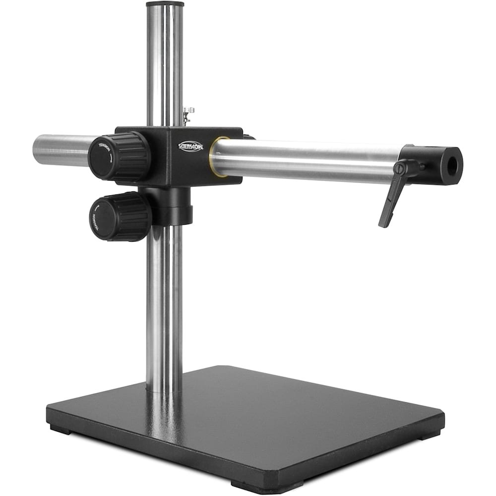 Scienscope SZ-PK5S-E1 - Binocular Microscope with Single Arm Boom Stand and Compact LED Ring Light 5 Scienscope SZ-PK5S-E1 - Binocular Microscope with Single Arm Boom Stand and Compact LED Ring Light - Image 5