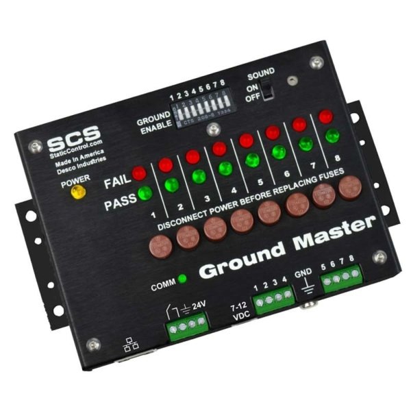 SCS 770044 - Ground Master Monitor, Ethernet, W/24V Input Terminal