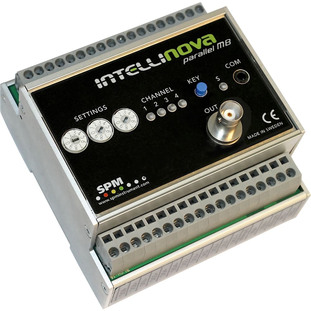 SPM Instrument INSMB4V - Intellinova Parallel MB Measuring Unit, Vib/DuoTech, 4 Channels 24 VDC, DIN Rail Mount 1 SPM Instrument INSMB4V - Intellinova Parallel MB Measuring Unit, Vib/DuoTech, 4 Channels 24 VDC, DIN Rail Mount