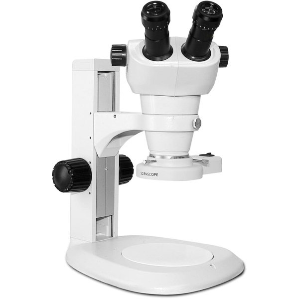 Scienscope NZ-PK2-E1 - Binocular Microscope with Stand and Compact LED Ring Light