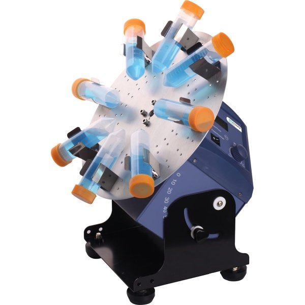 Scilogex 824232319999 MX-RD-Pro LCD Digital Tube Rotator Mixer, 100-220V, 50/60Hz, UK Plug