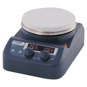 Scilogex 861431229999 MS-H280-Pro Circular LED Digital Magnetic Hotplate Stirrer, 220-240V, 50/60Hz, Euro Plug
