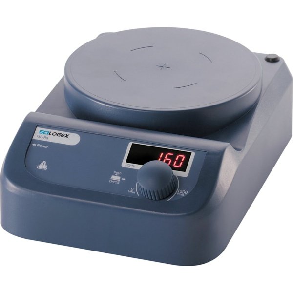 Scilogex 861521339999 MS-PA Circular LED Digital Magnetic Stirrer, 220-240V, 50/60Hz, UK Plug