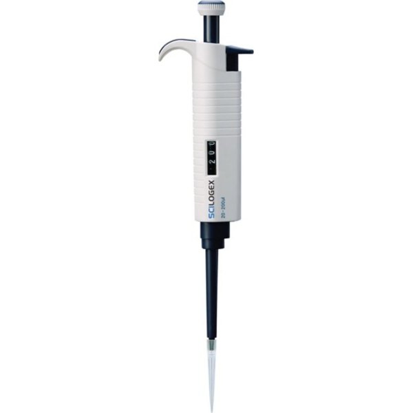 Scilogex 712121219999 MicroPette Single Channel Fixed Volume Pipettor, 25ul
