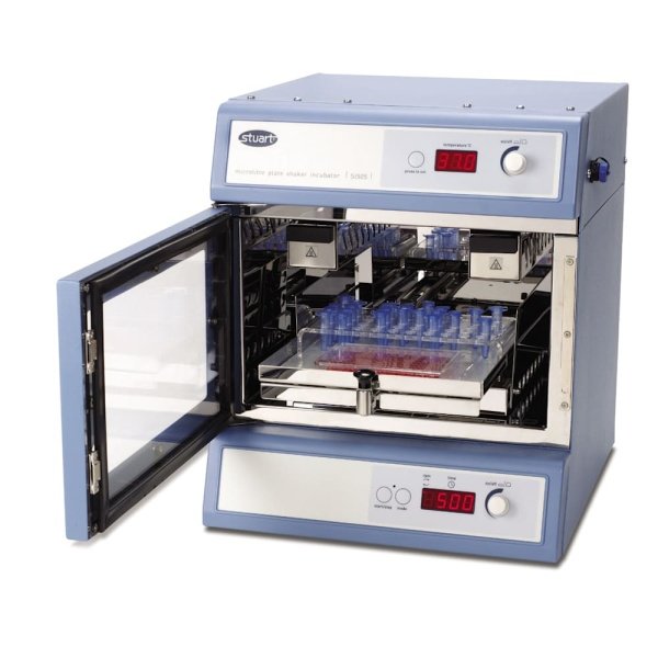 Stuart SI505/IQOQ Microtitre Plate Shaking Incubator with IQ/OQ documentation, 230v also available in 120v