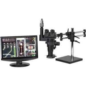 OC White TKEZT-850 Ergo Zoom Trinocular Microscope System