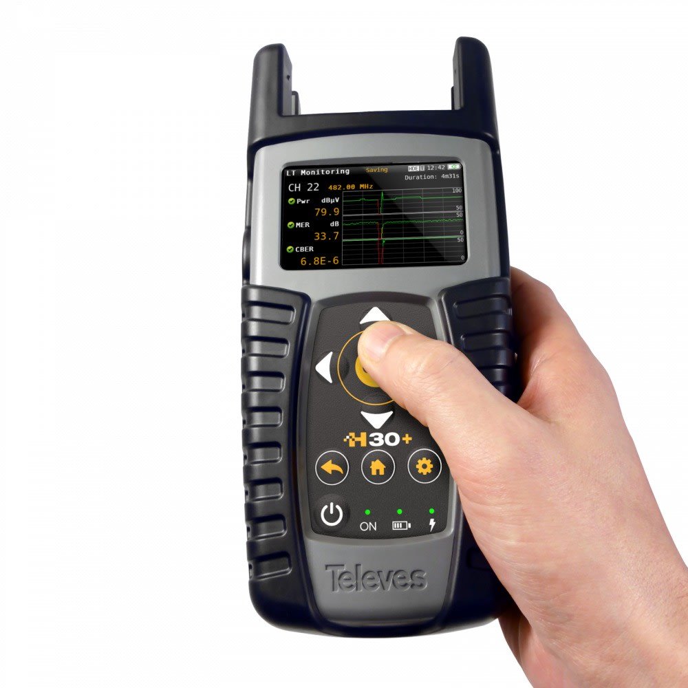 Televes H30+ - Spectrum analyzer with ATSC 1.0 and CATV cable systems, 5 - 1002 MHz 3 Televes H30+ - Spectrum analyzer with ATSC 1.0 and CATV cable systems, 5 - 1002 MHz - Image 3