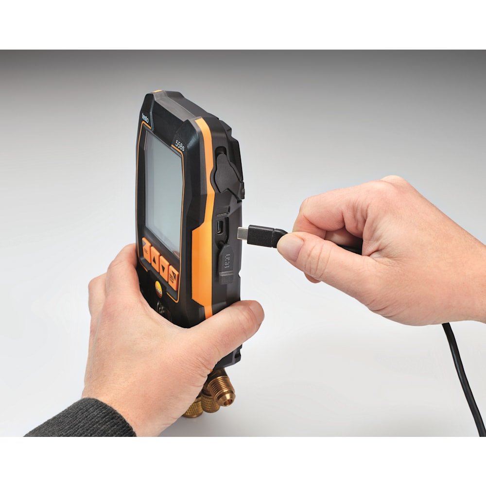 Testo 558s - Smart Digital Manifold (Catalog# 0564 5581 01) 5 Testo 558s - Smart Digital Manifold (Catalog# 0564 5581 01) - Image 5