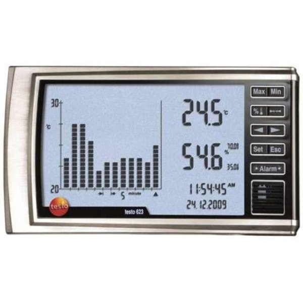 Testo 623 - Thermohygrometer with History Function (Part Number 0560 6230)
