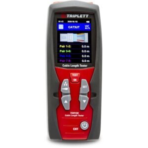 Triplett TDR100 - Precision Cable Length Tester, 20 Built In VOPs