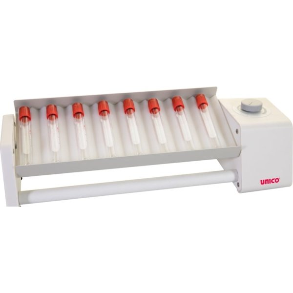 Unico L-TTR250 - Tube Rocker/Mixer, 15 Tubes/Vials, Pause Button, 25 Rocking Cycles Per Minute, 110V