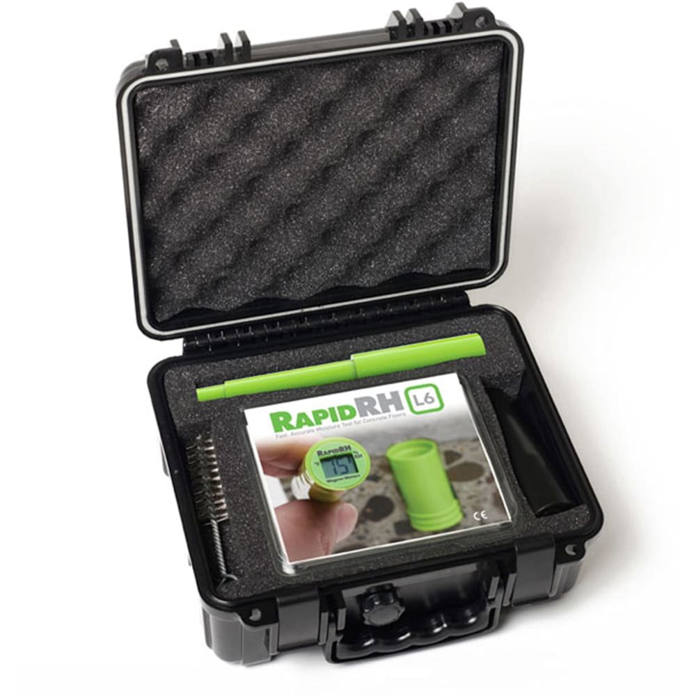 Wagner Meters Concrete Moisture Kit C - Concrete Moisture Test Starter Kit+ with Rapid RH L6 2 Wagner Meters Concrete Moisture Kit C - Concrete Moisture Test Starter Kit+ with Rapid RH L6 - Image 2