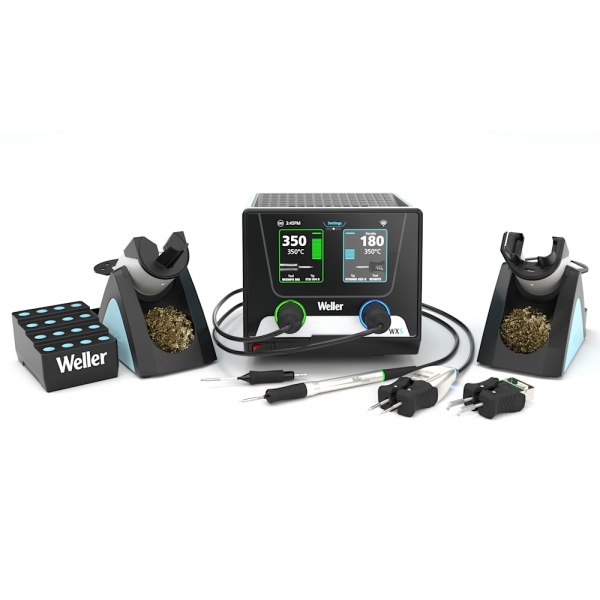 Weller WXS2021 - Pico/Micro Rework Set with WXsmart, WXMPS MS Smart Micro Iron and WXMTS Smart Tweezer