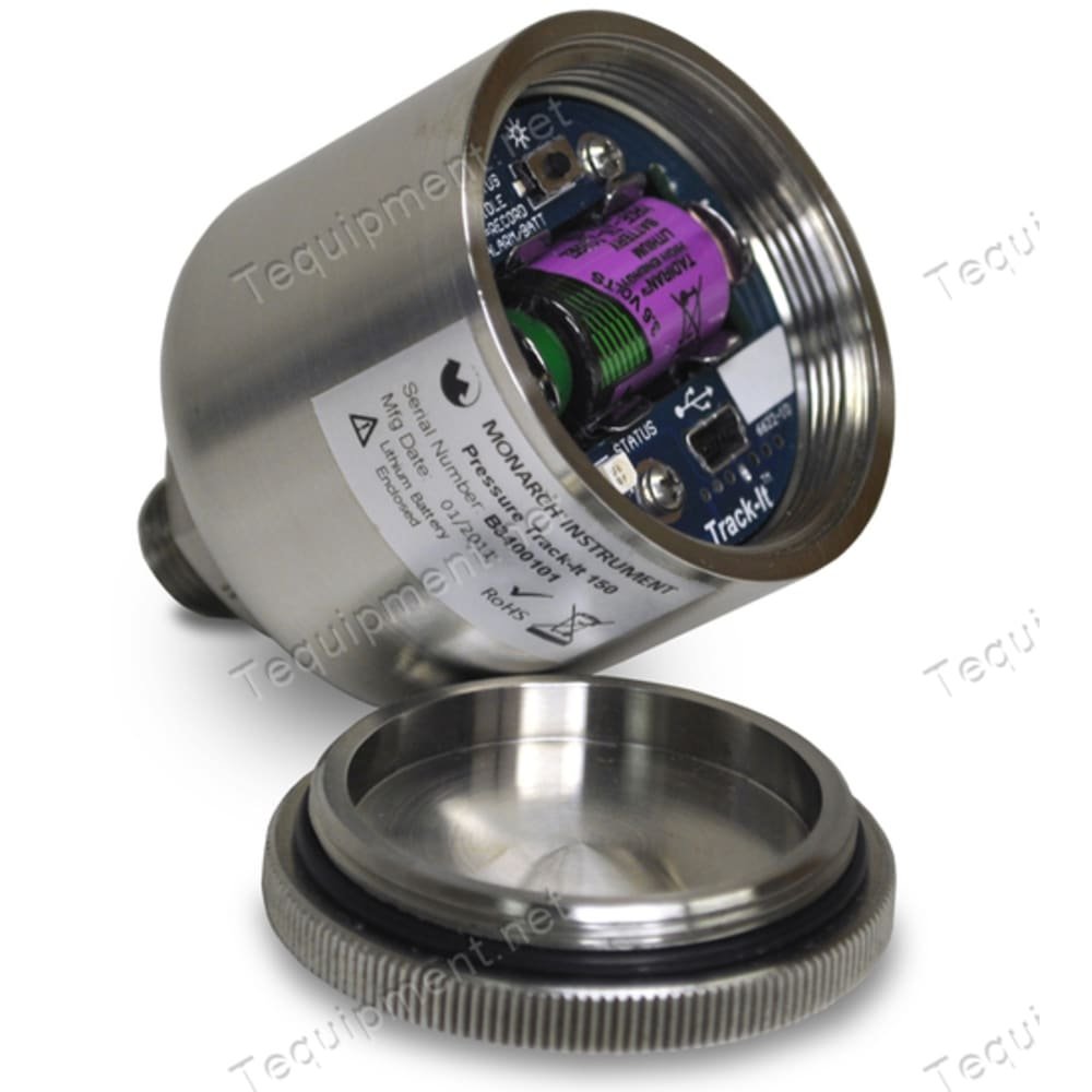 Monarch 5396-0305-CAL - Track-It™ Pressure/Temp Data Logger with NIST Cal Cert, 2000 PSI 2 Monarch 5396-0305-CAL - Track-It™ Pressure/Temp Data Logger with NIST Cal Cert, 2000 PSI - Image 2