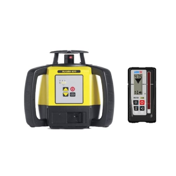 Leica RUGBY 680 - 6017705 - Semi-Auto Grade Laser Package (with MTR-90R Receiver, Li-ion Battery)